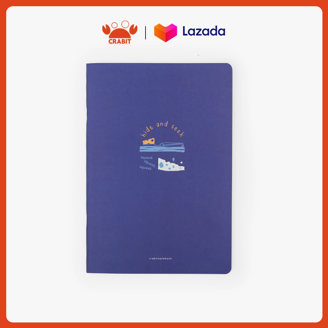 Vở dot 120 trang Crabit Hide & Seek Trap