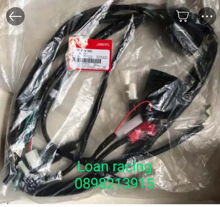 Dây điện sườn dream thái và dream việt zin chính hãng honda