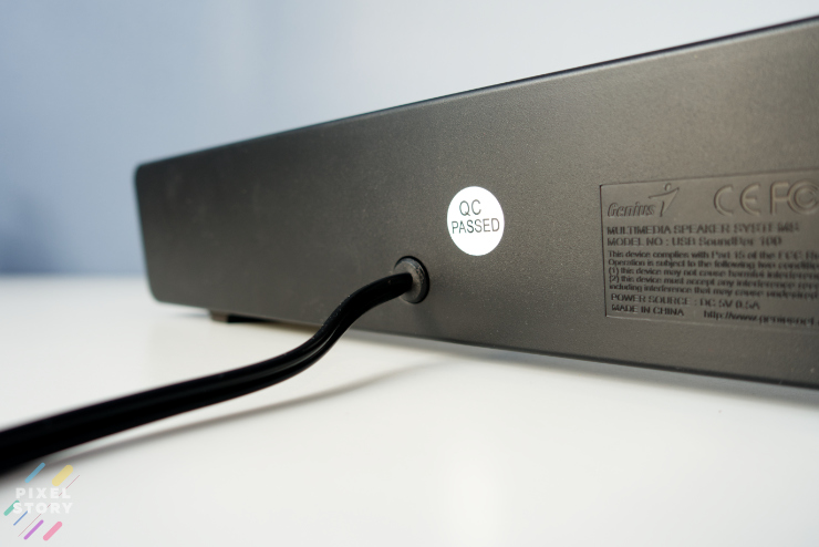 Loa thanh GENIUS SoundBar 100, cổng USB [Chính hãng]