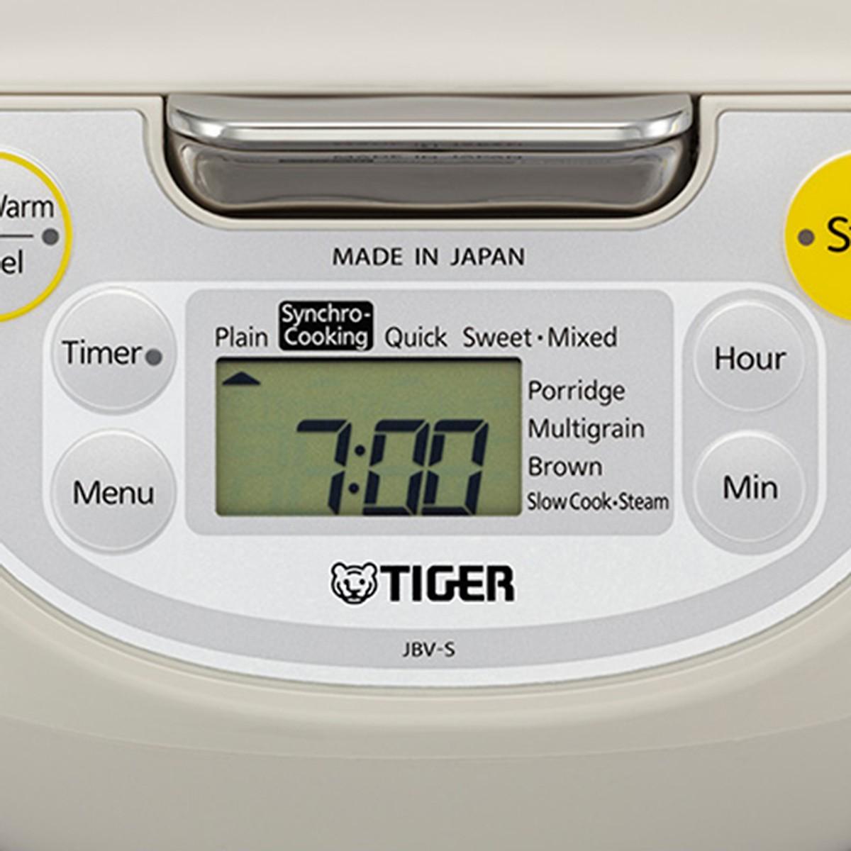 Nồi Cơm Điện Tử Tiger JBV-S10W - 1L