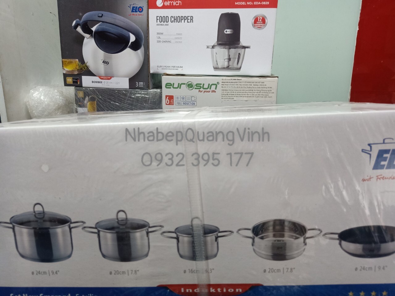 Bộ nồi chảo Elo SMARAGD