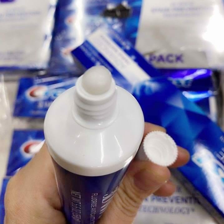 Kem Đánh Răng 3D Crest White Advanced Whitening [147g]