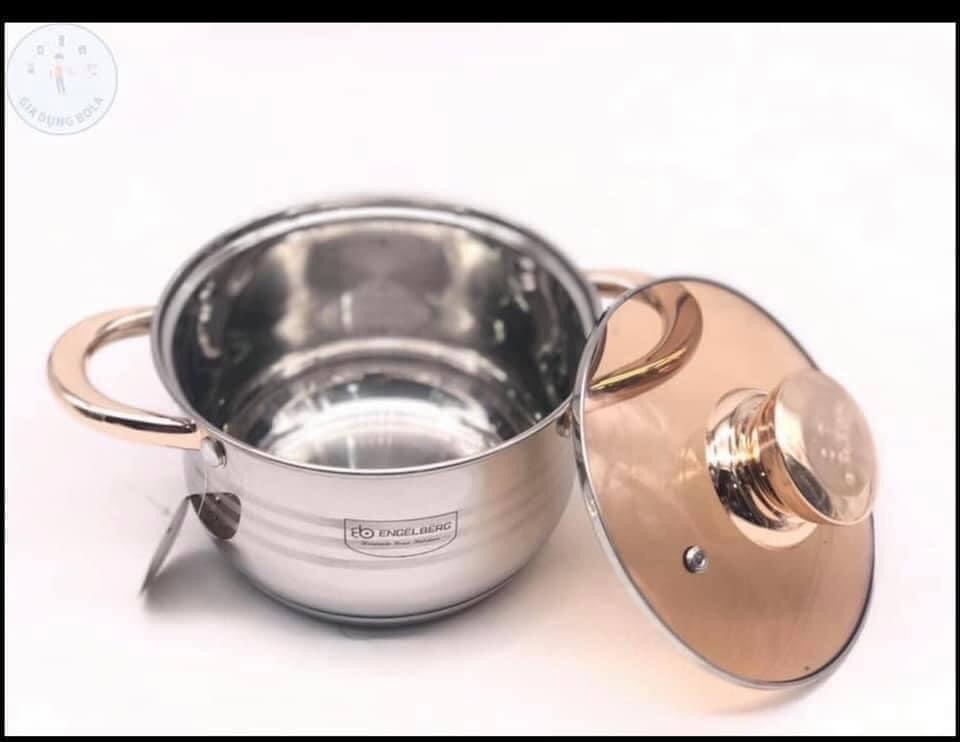 SET BỘ NỒI ANGELBERG ĐỨC 6 MÓN EB 8013