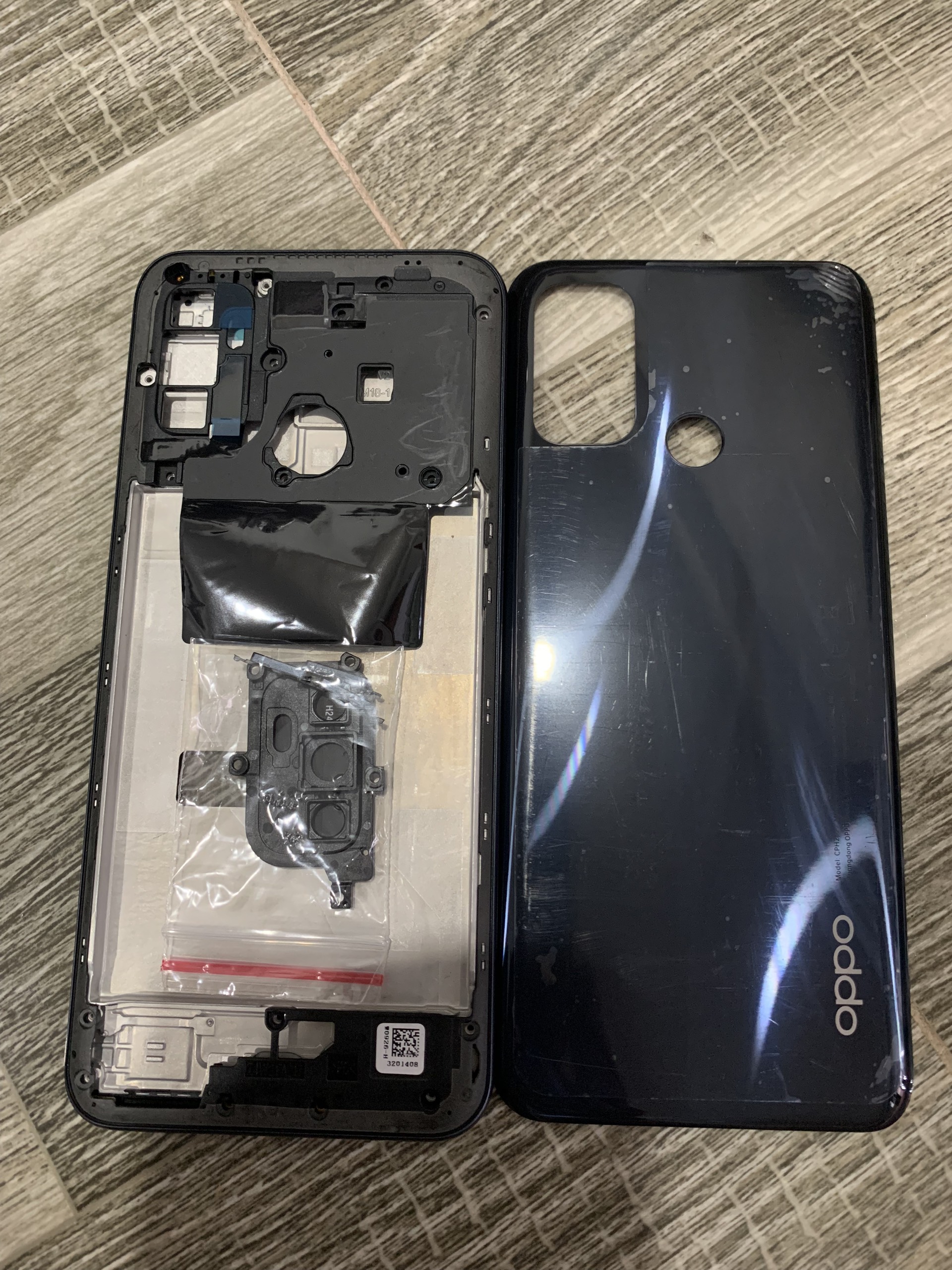 bộ vỏ oppo a32 4g zin