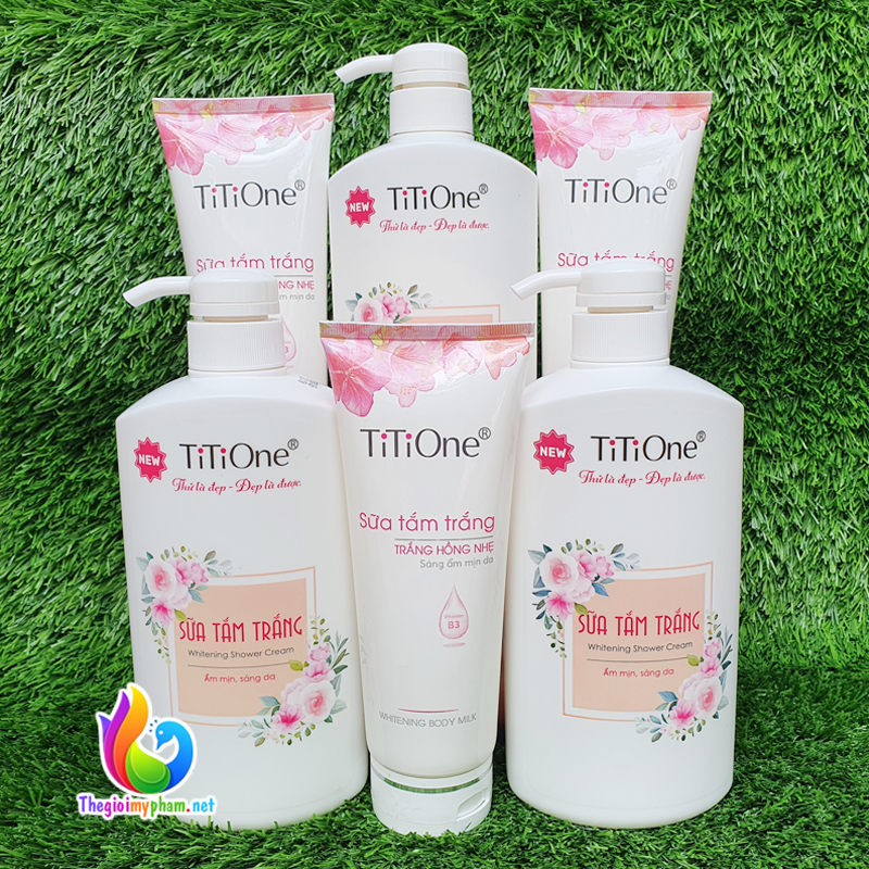 [Mẫu Mới]Sữa Tắm Trắng Da Titione 200g-750g