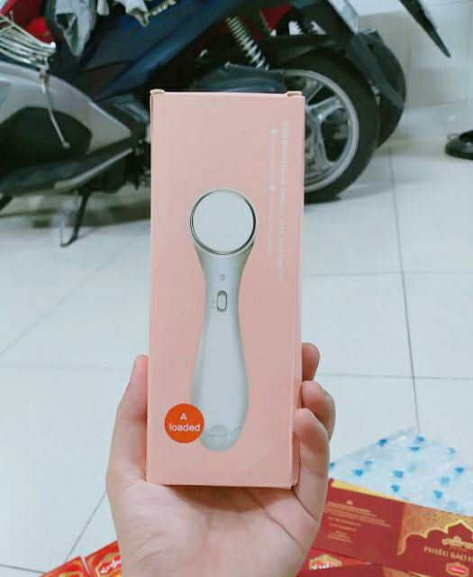 [HCM]MÁY DI TINH CHẤT MASSAGE MẶT ION NHẬT