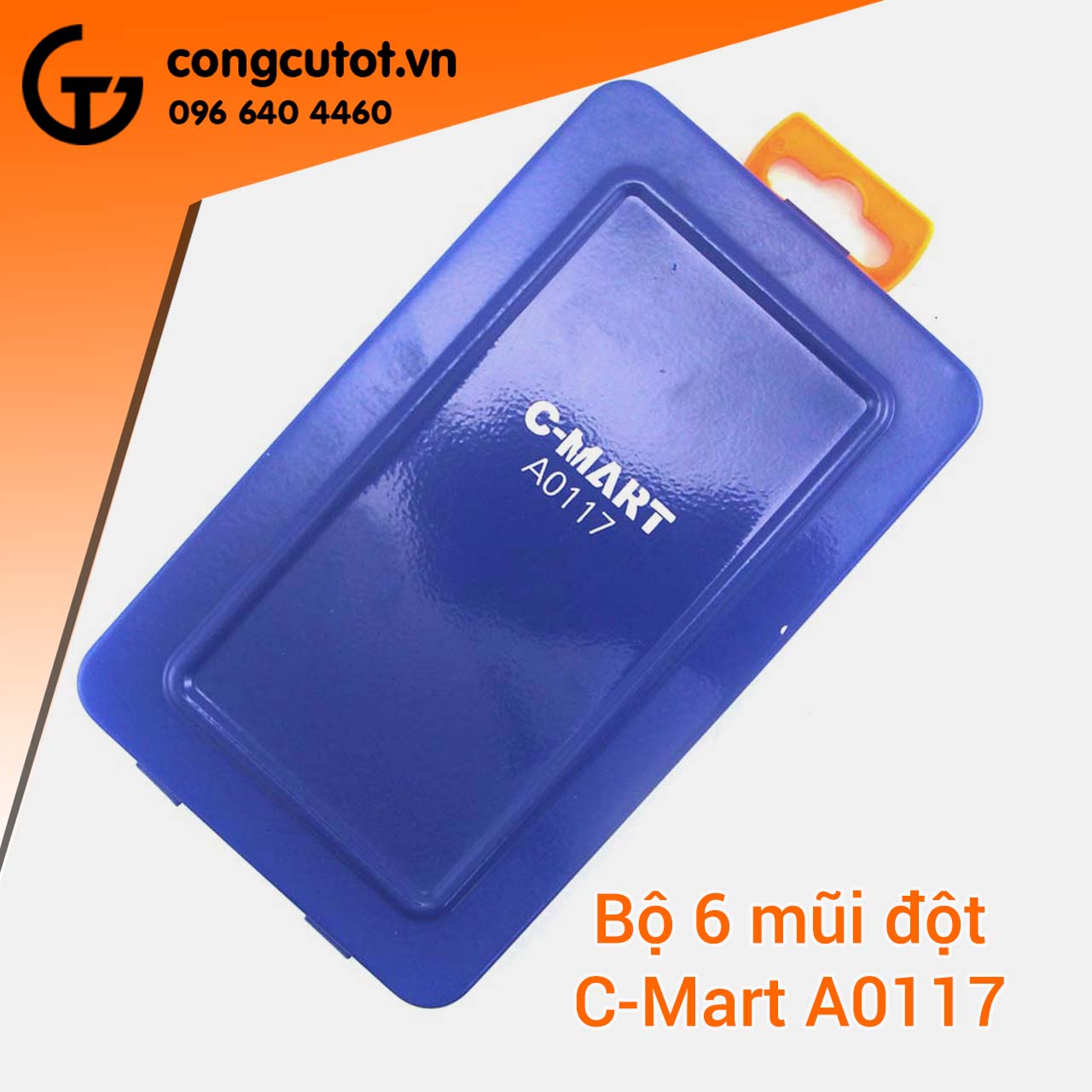 Bộ mũi đột 6 chi tiết C-mart A0117