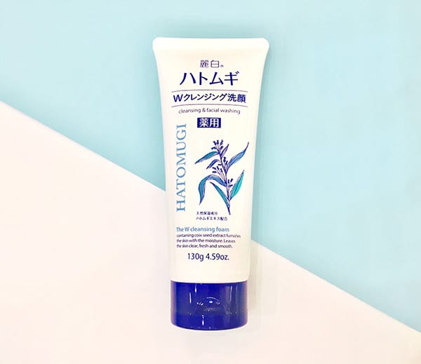 •	Sữa rửa mặt trắng da Hatomugi 170g