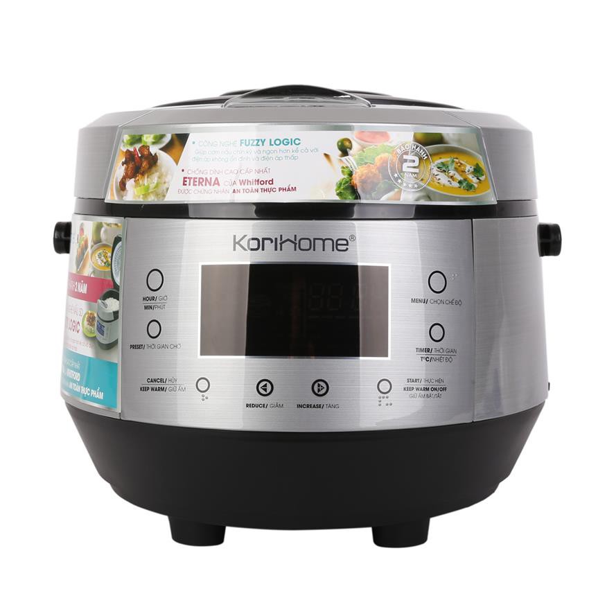 Nồi cơm điện tử Korihome DCK-662S  (Xám)