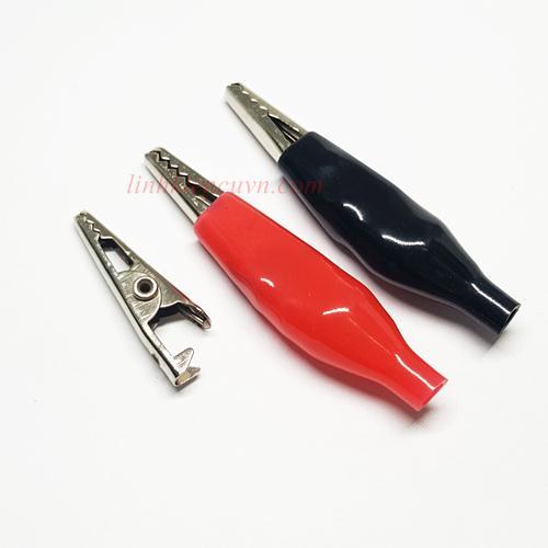 Đầu kẹp bình accquy (1 cặp đỏ đen )