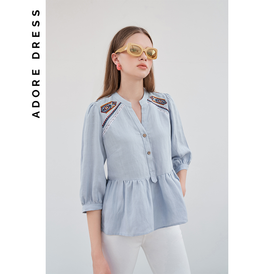 Quần skinny Jeans màu trắng basic 2JE1001 ADOREDRESS