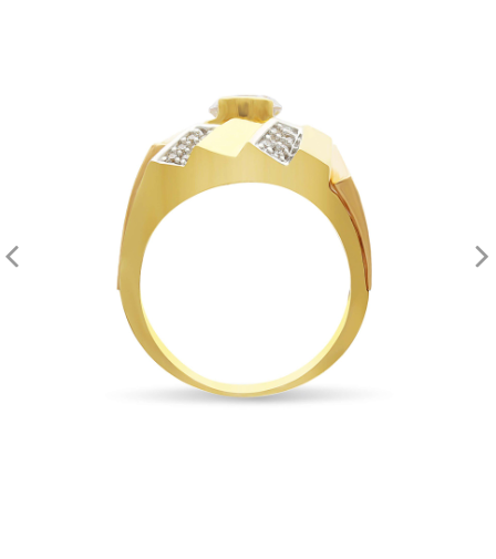 Nhẫn nam đính đá mạ 18k đẳng cấp
