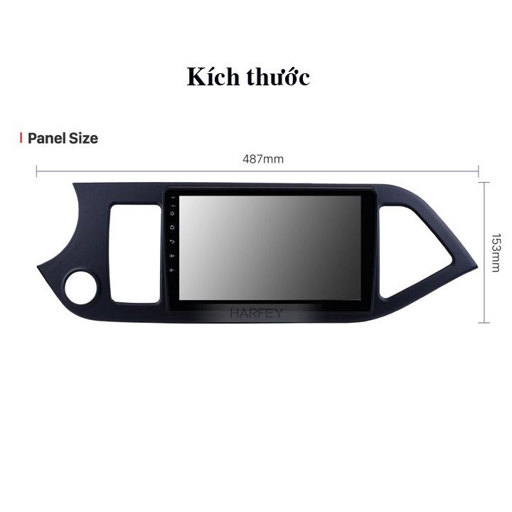 Màn hình Android 8.1 theo xe Kia Morning, xe Picanto
