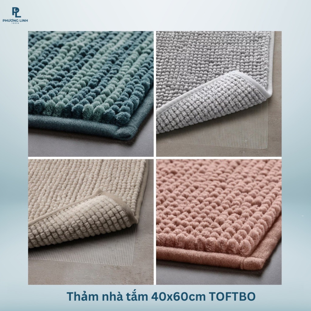 Thảm lau chân san hô IKEA