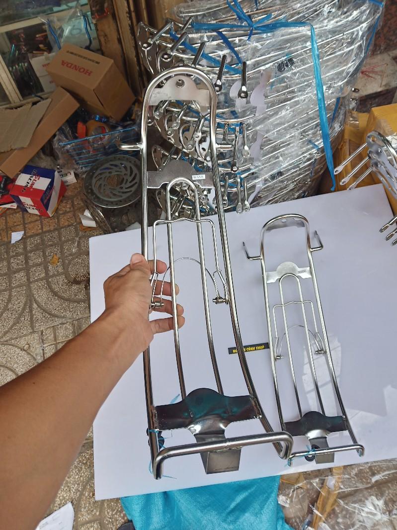 baga xuồng xe wave nhỏ inox
