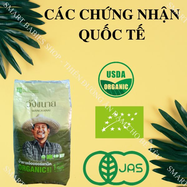 Đường mía hữu cơ Thái Lan Wangkanai