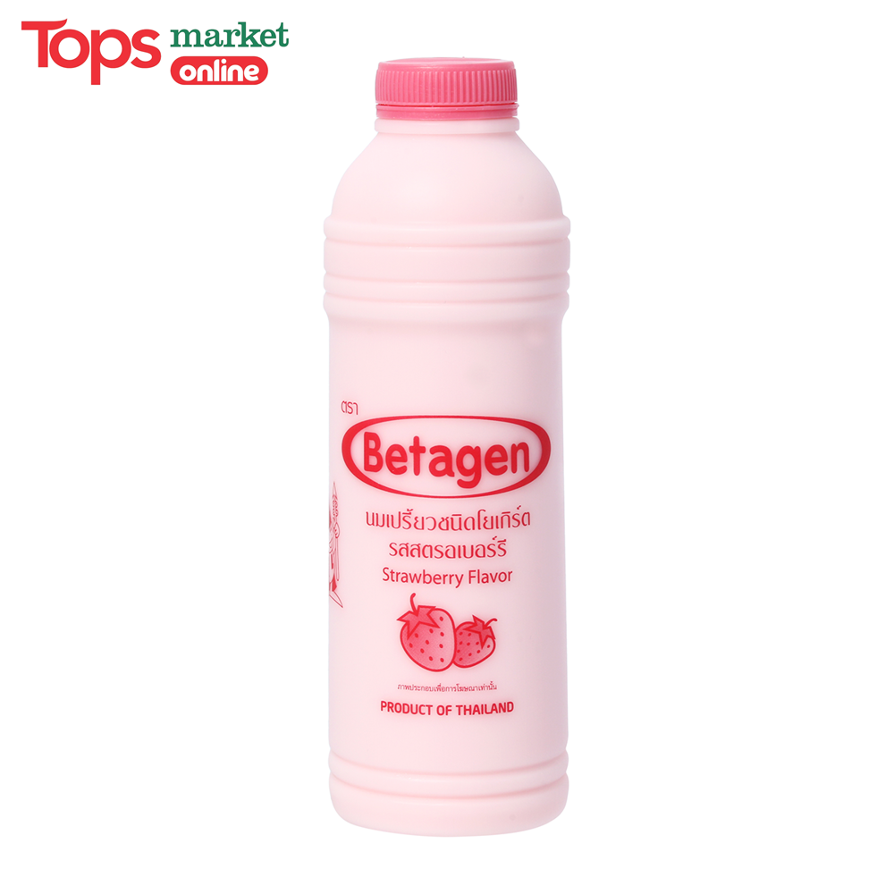 Sữa Uống Lên Men Betagen Dâu 700ML - Siêu Thị Tops Market