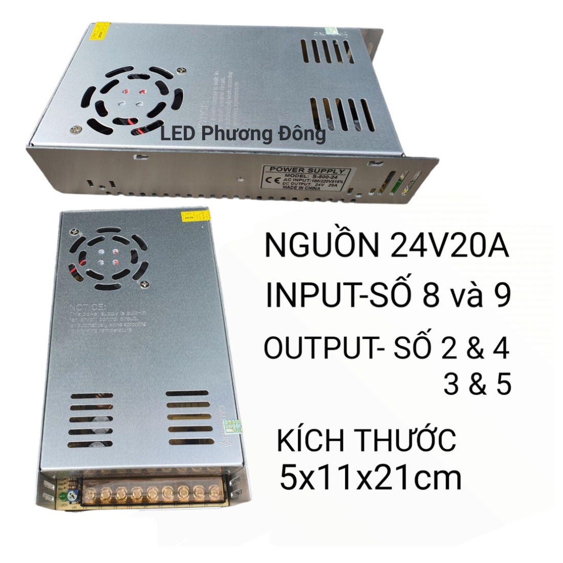 Nguồn Tổ ong 24V - 5A / 10A / 15A / 20A / 30A