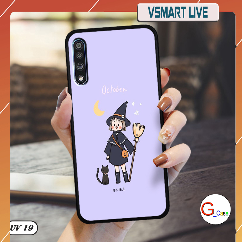 Ốp Vsmart Live lưng nhám -ngộ nghĩnh