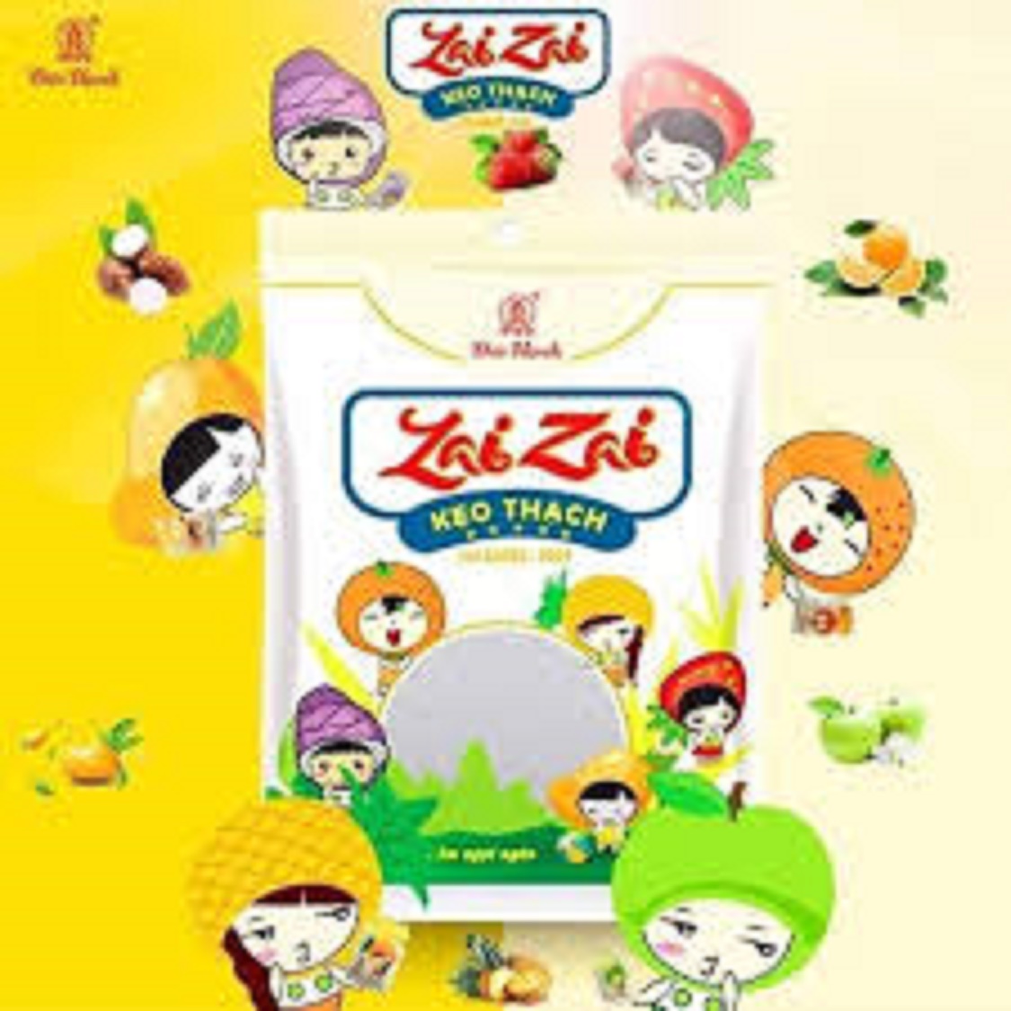 [HCM]thạch zòn zai - gói 400g