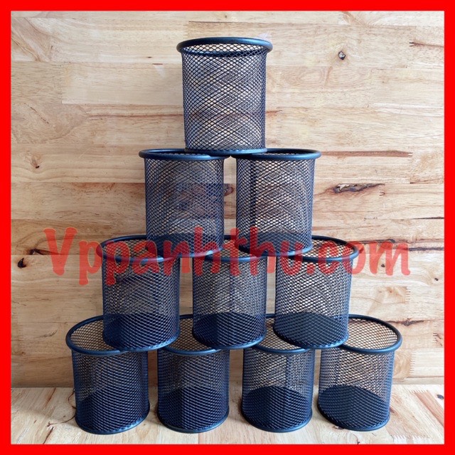 CẮM BÚT LON SẮT LƯỚI