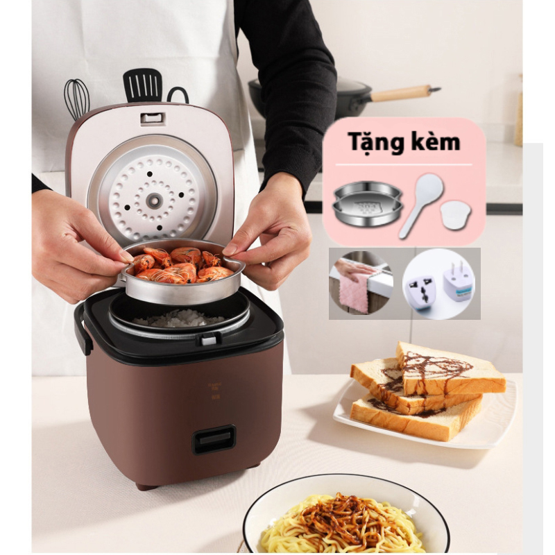 BÁO GIÁ Noi Com Dien Tu Lock And Lock | Shopee Lazada Sendo Tiki mới nhất 38 Nồi cơm điện tử mini đa năng Jiashi cho 1-2 người - Noi com dien lòng chống dính thích hợp cho dân văn phòng, học sinh sinh viên - Hàng chính hãng - Nồi cơm mini có thể nấu canh, nấu cháo, làm bánh, sữa chua NCD01