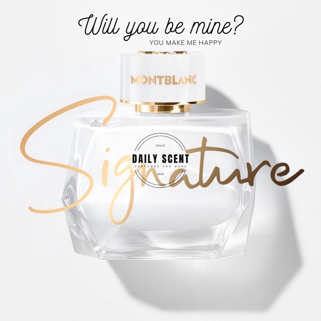 [Dailyscent] Nước hoa nữ Montblanc Signature eau de parfum 90ml