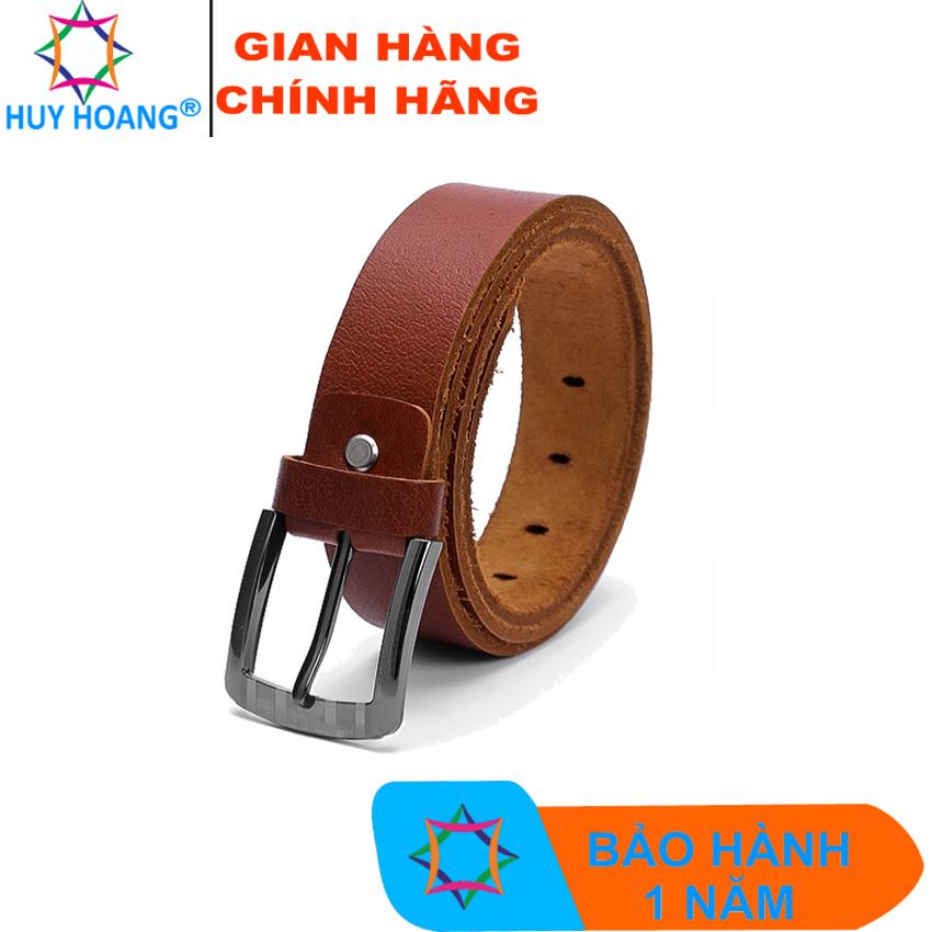 Thắt lưng nam da bò  cỡ lớn màu da HK4101