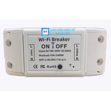 Công tắc thông minh điều khiển từ xa qua wifi, 3g, 4g