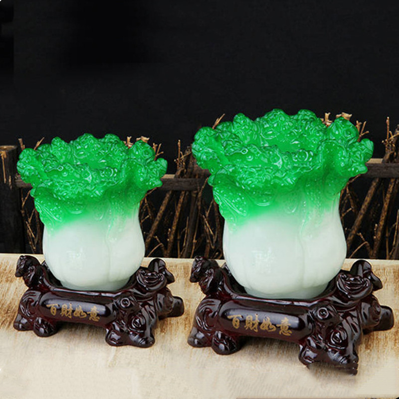 Cabbage feng shui marble bating Fortune Fortune Để table, car-[cabbage wealth fortune, cabbage cẩm thạch, cabbage, bap cai orange Thach, Tuong bap cai, bap ruler Tai Loc]