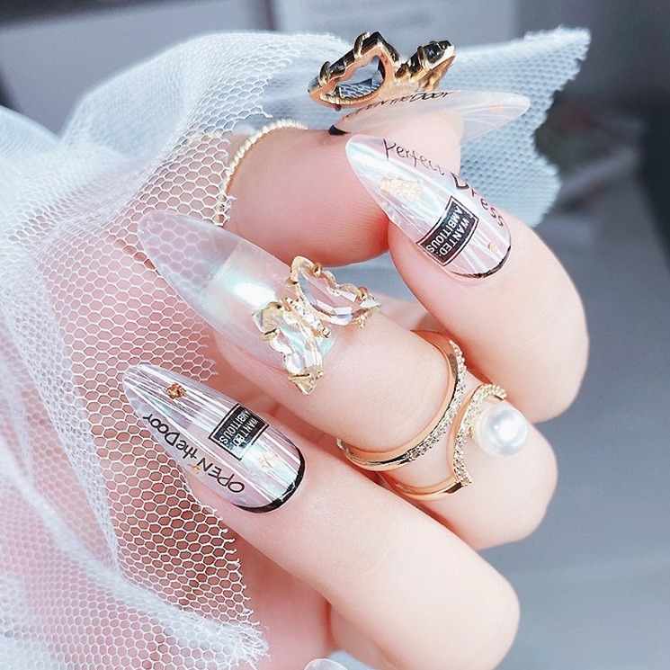 Bướm Đá Pha Lê Đính Móng GS24