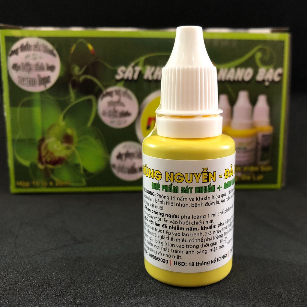 Nano Bạc Hùng Nguyễn chai 20ml