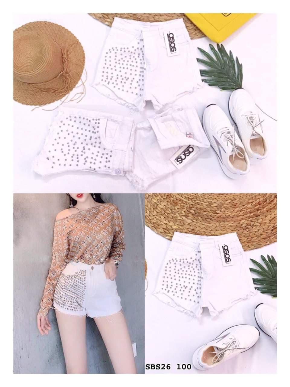 Bigsize  - Quần short lụa cườm Chất lụa cao cấp  siêu siêu co giãn  cạp cao . Bigsize 33-38 - Mã sbs33-38