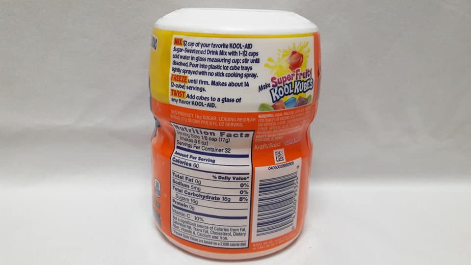 [Hcm]Orange Kool Fruit Powder - Aid - Usa 538g
