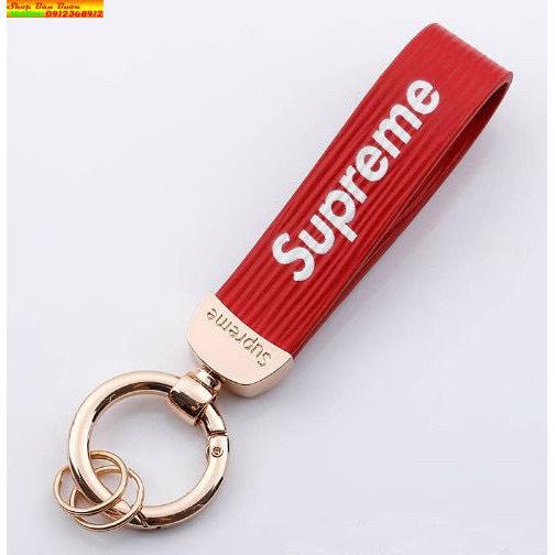 MÓC KHÓA SUPERME ( ĐỎ VA XANH)