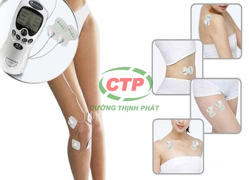Bộ 4 miếng dán rời máy massage trị liệu xung điện