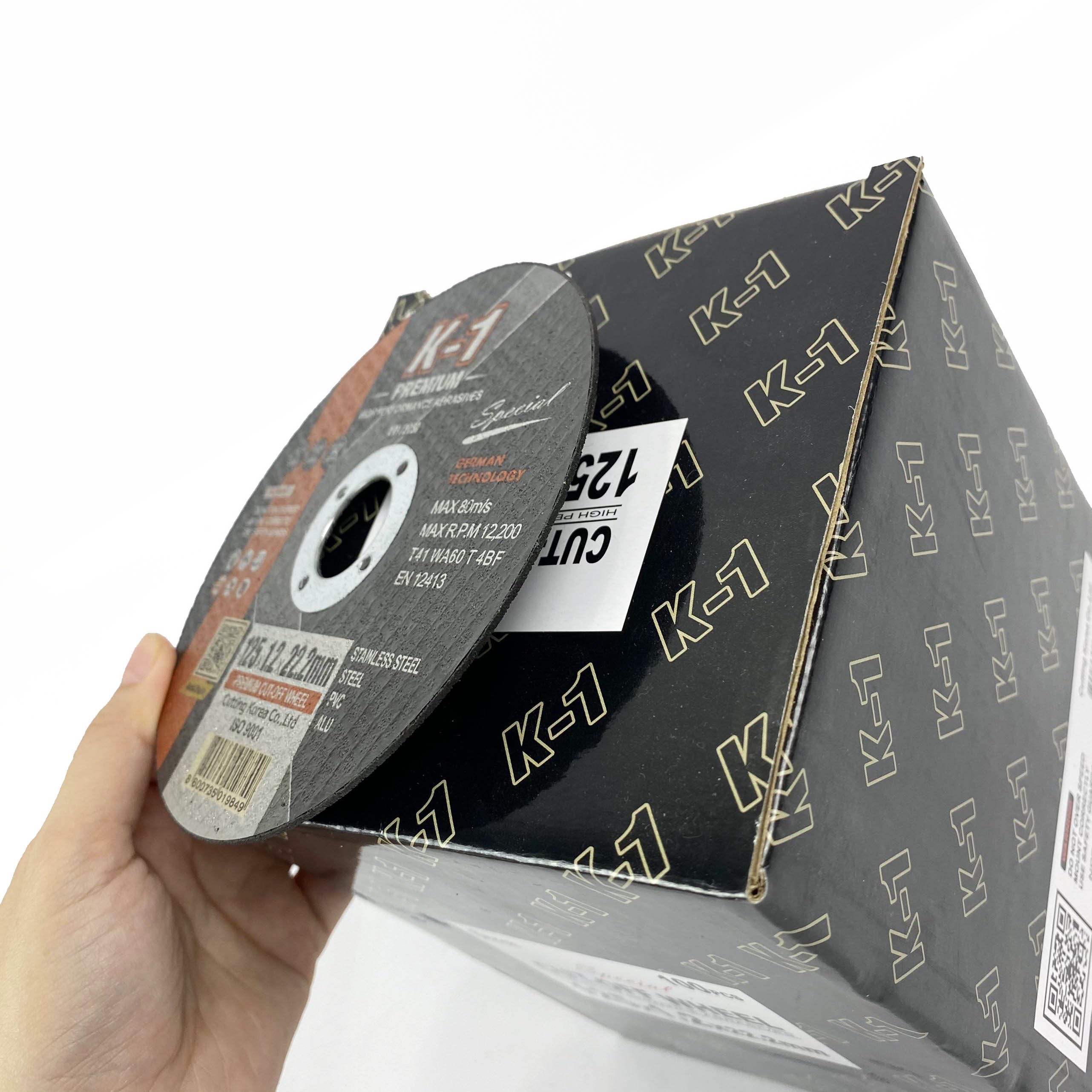 ĐÁ CẮT SẮT INOX Đặc Biệt 125 thương hiệu K1