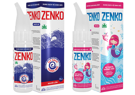 Dung dịch xịt vệ sinh mũi Zenko (Nhất Nhất)