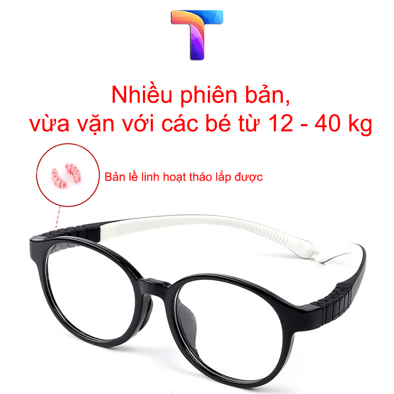 [Nhiều màu] Gọng mắt kính trẻ em tròn 8803 8827 [Có sẵn] [Giá hủy diệt] [Ảnh thật]