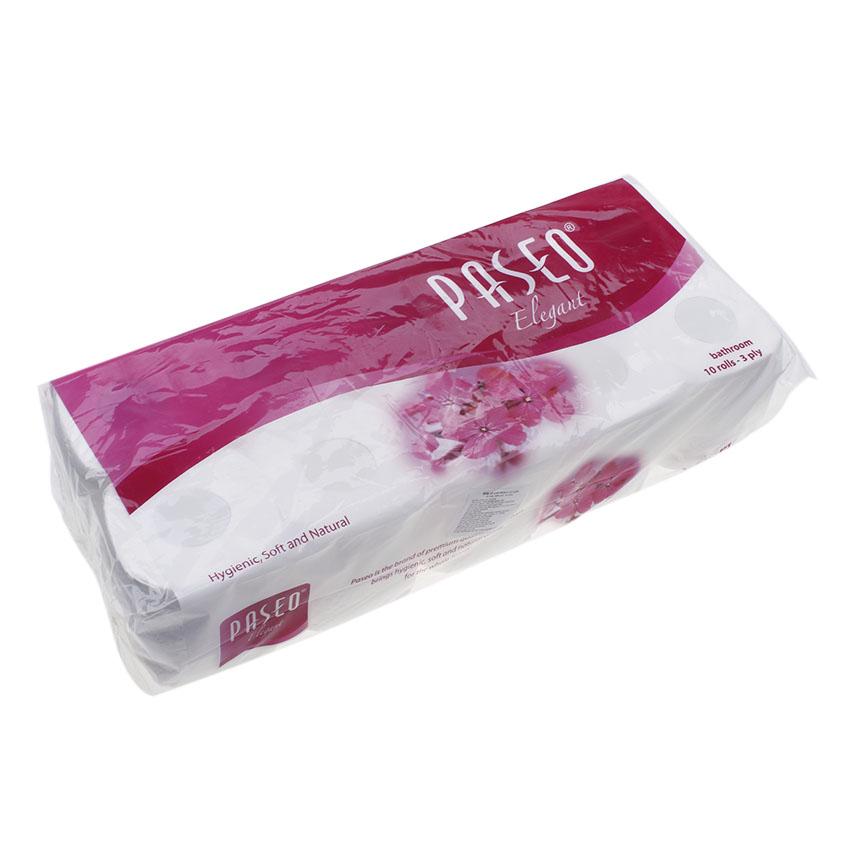 Combo 3 lốc Giấy vệ sinh Paseo 10 cuộn 3 lớp
