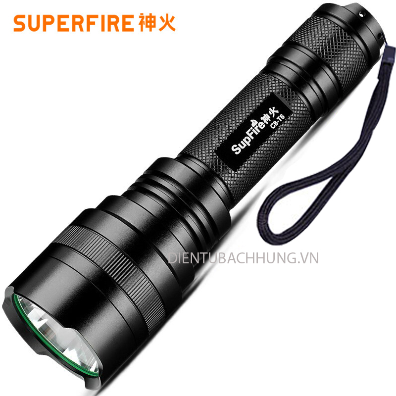 Đèn Pin SUPERFIRE C8-T6