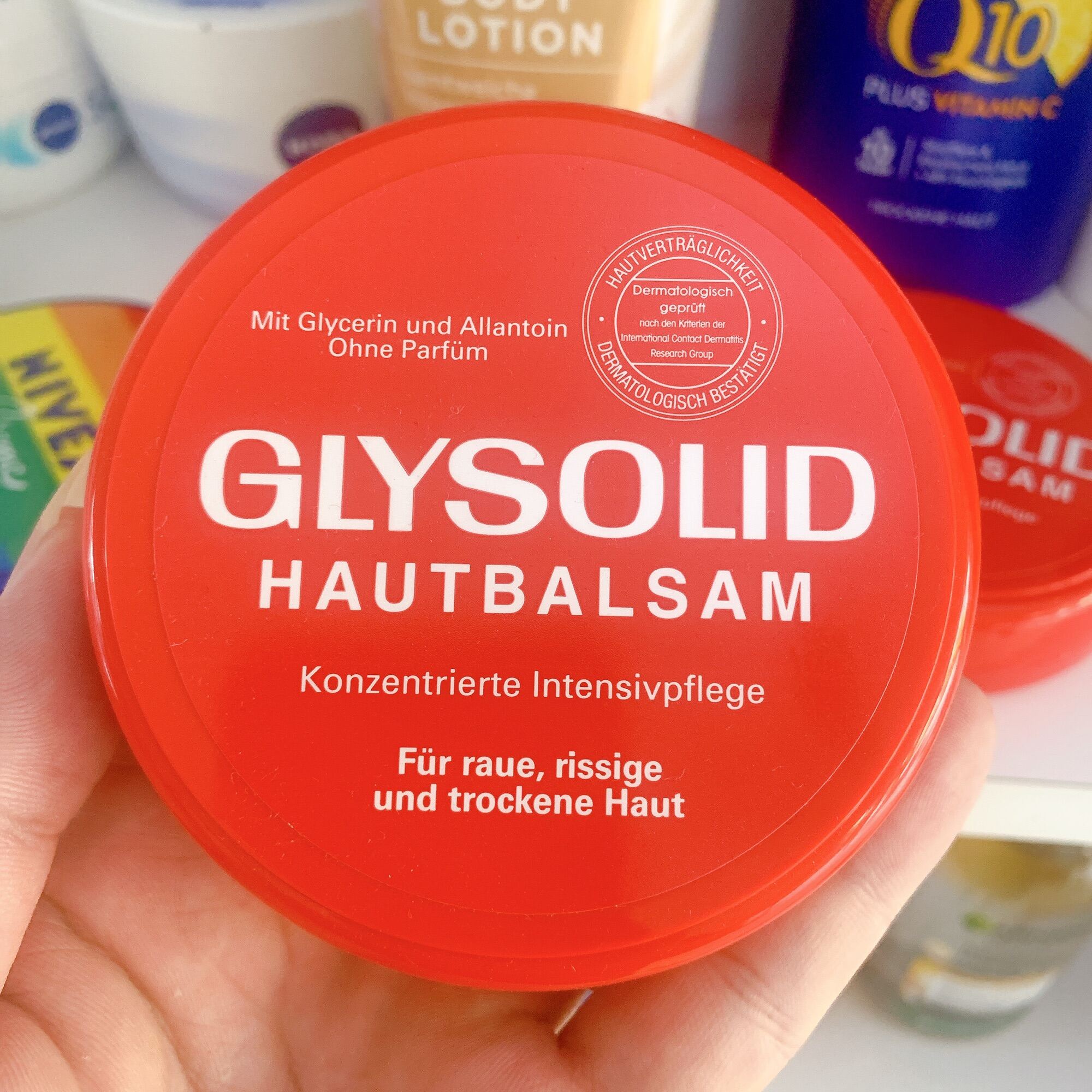 Kem dưỡng ẩm dưỡng nẻ Glysolid Hautbalsam - 100 ml - Hàng nội địa Đức