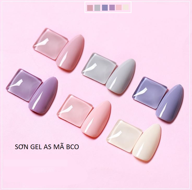 Sơn Gel  AS Mã BCO 15ml - Chai đen