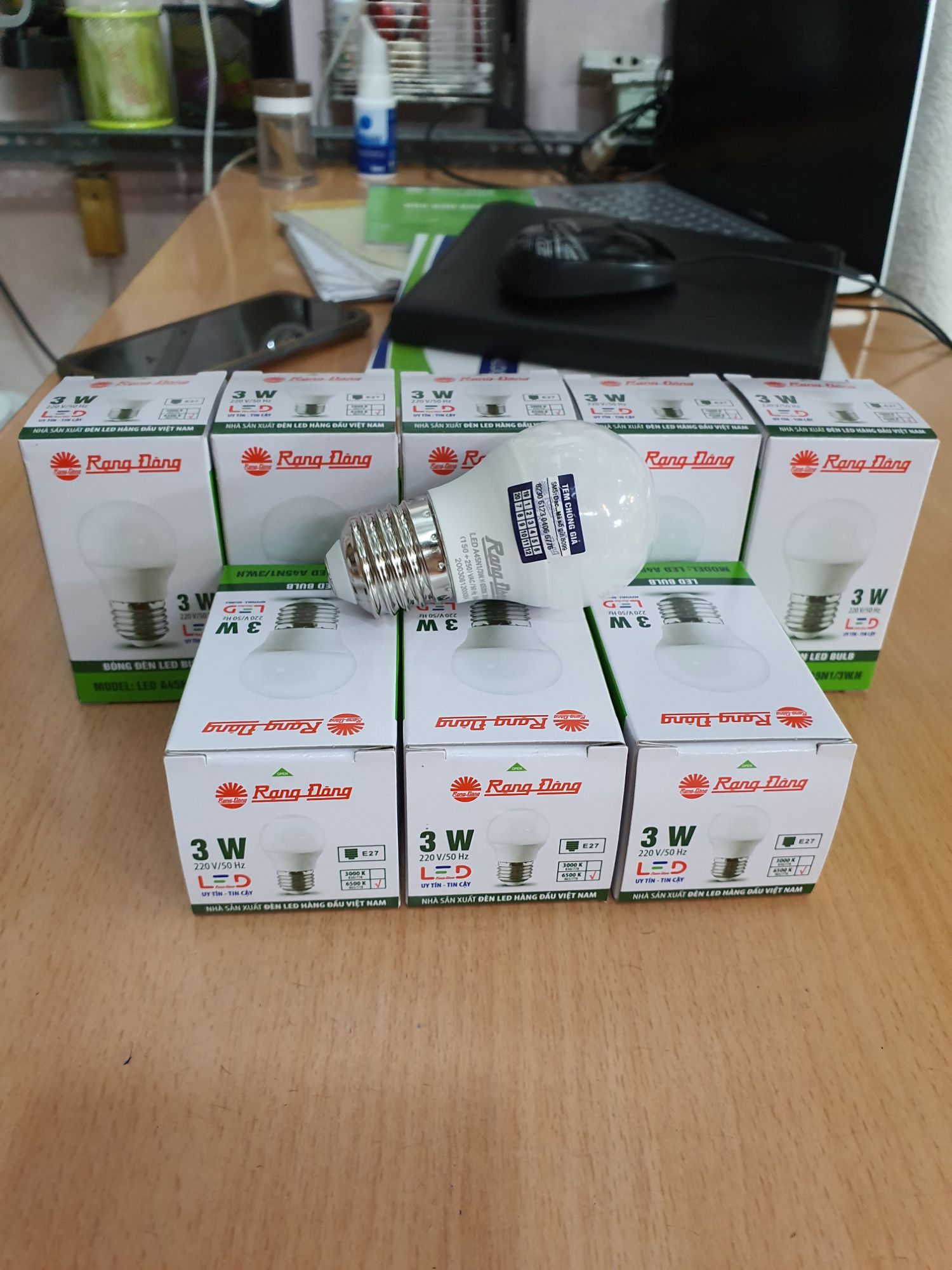 Bóng led 3w Rạng Đông