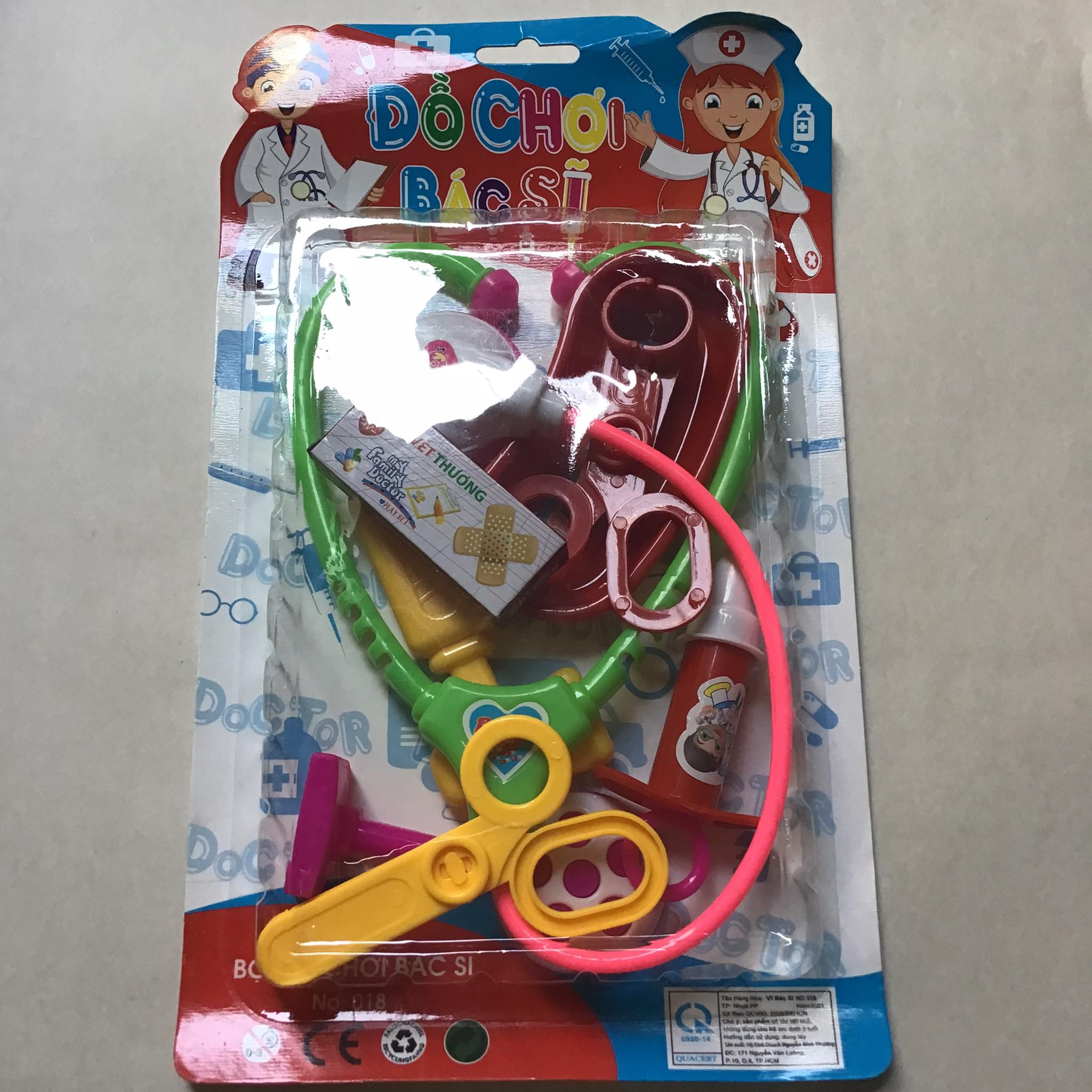 VỈ ĐỒ CHƠI BÁC SĨ