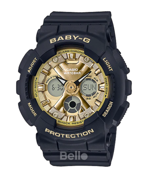 Đồng hồ Casio Baby-G Nữ BA-130-1A3DR chính hãng chống va đập, chống nước 100m - Bảo hành 5 năm - Pin trọn đời