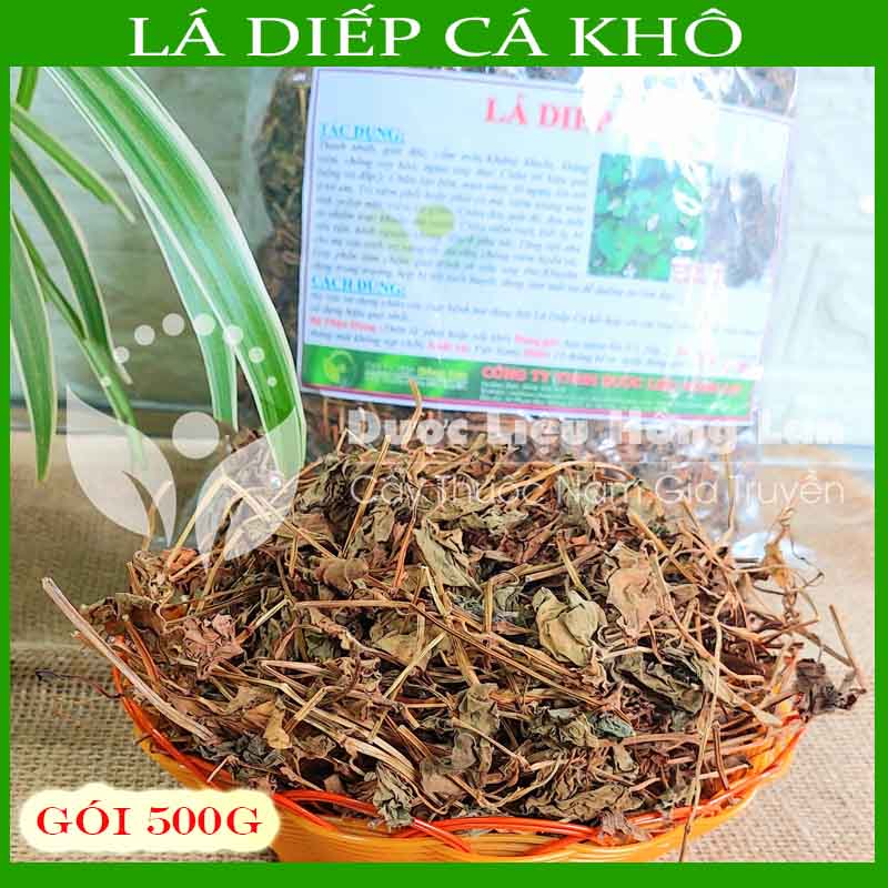 ✅ 500g lá diếp cá khô