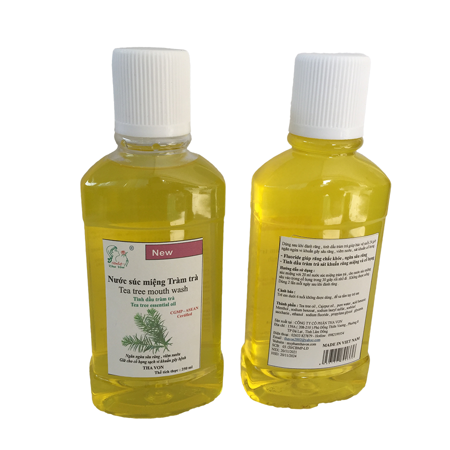 Nước súc miệng tràm trà 250 ml