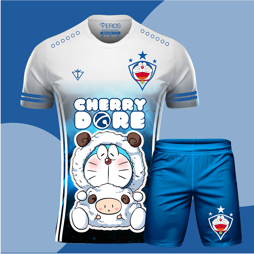 Đồ bóng đá, Áo đá banh Doraemon