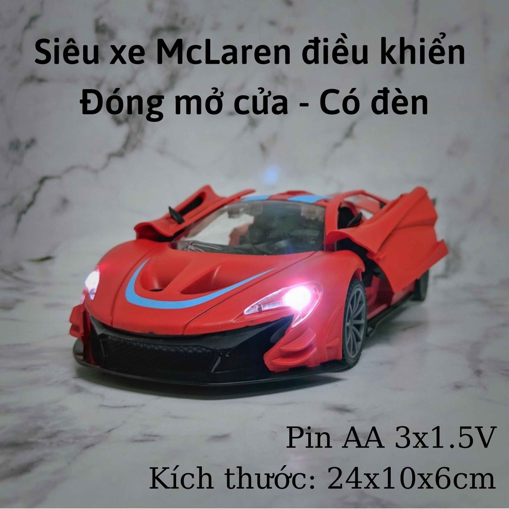 Xe điều khiển từ xa đóng mở cửa, có đèn pha siêu sang